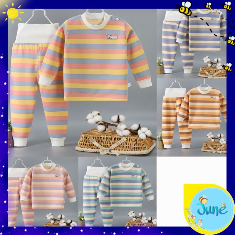 DISKON 10.10 BAJU TIDUR ANAK SETELAN PIYAMA BAYI SET LENGAN PANJANG BAHAN LEMBUT #231-235