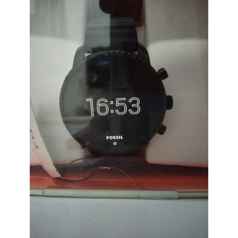 FOSSIL Q SMARTWATCH EXPLORIST HR BLACK SILICONE GEN 4 (second)