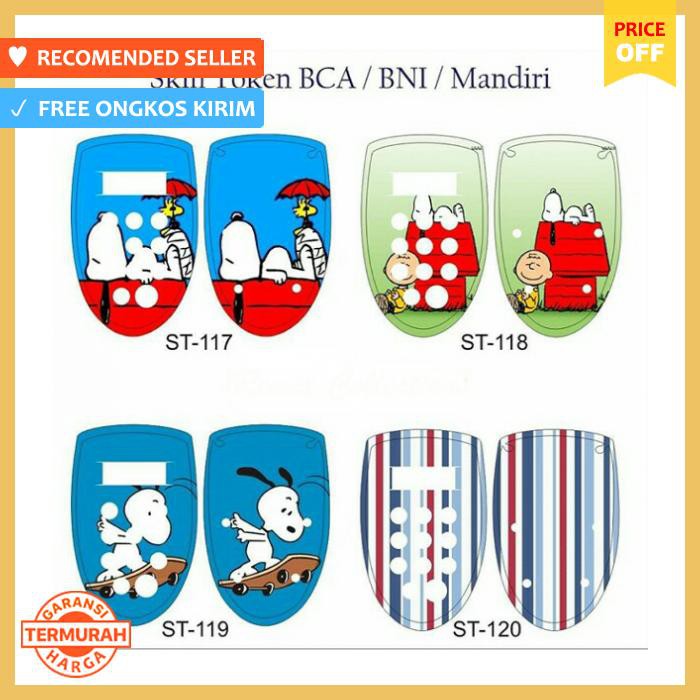 

Skin Token / Lucu Unik Keren Untuk Token Bca / Bni / Mandiri - Pengikat & Perekat - Stiker