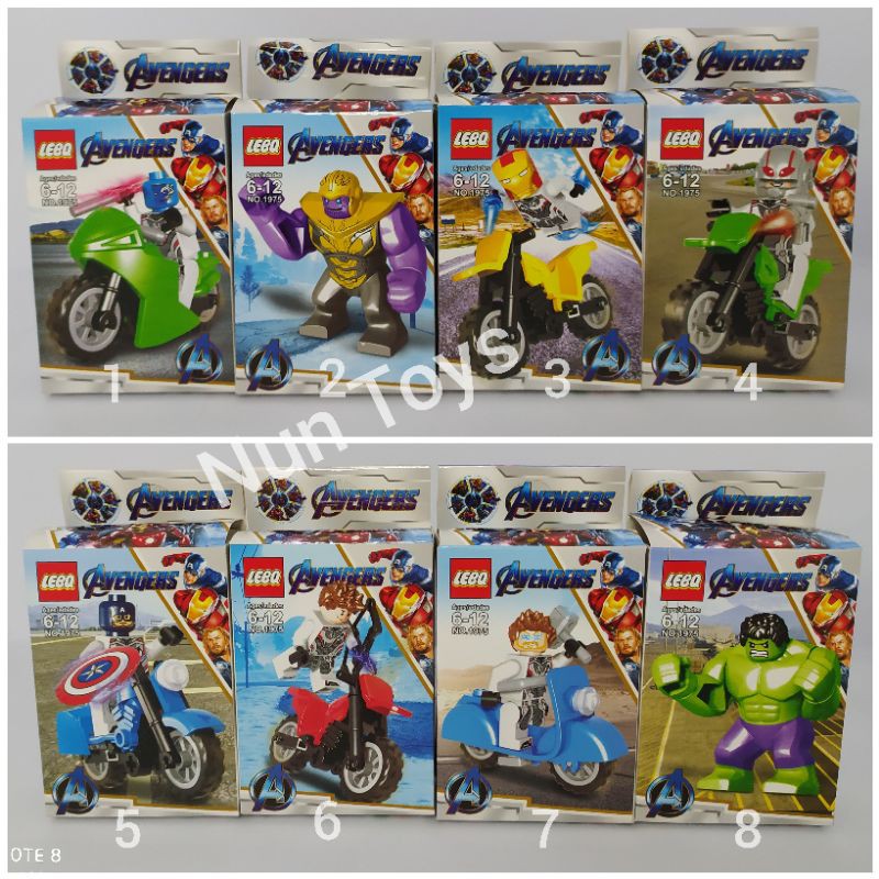 Mainan Lego Avengers Merk LEBQ