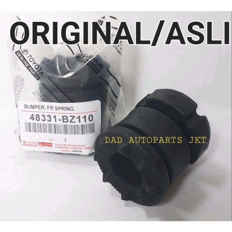 KARET STOPPER SHOCK DEPAN BUMPER FRONT AVANZA VELOZ AVANZA XENIA ALLNEW ORIGINAL JAPAN