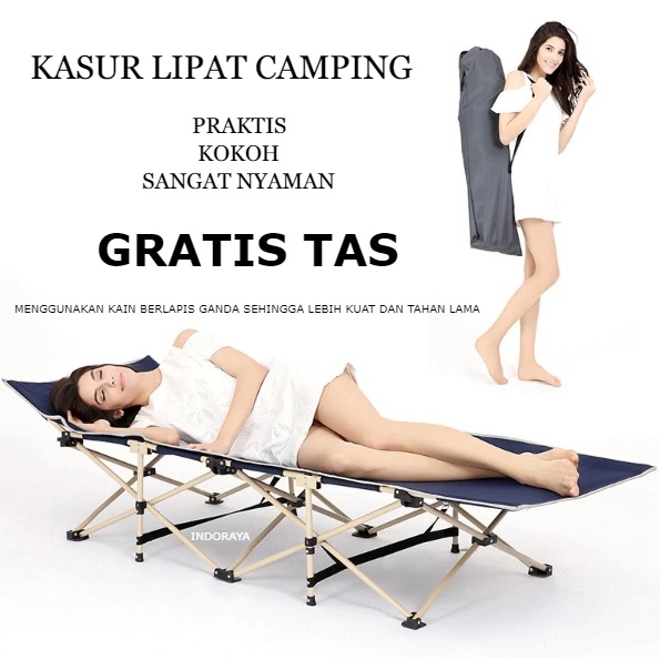 Kasur Lipat Velbed Portable Outdoor Double Layer