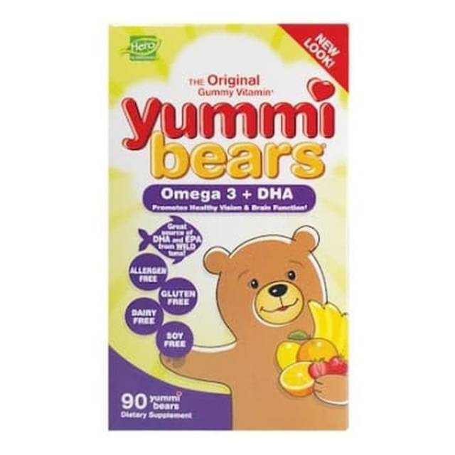 

#HANDCARRY Yummi Bears Omega 3 + DHA 90s- UFOHCR1810