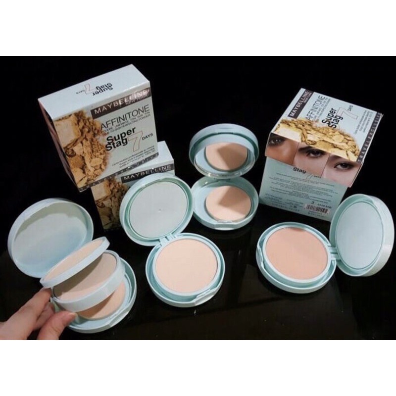 Promo Bedak Maybelline 2in1 Super Stag 7 Day 2in1 Padat Dan Basah