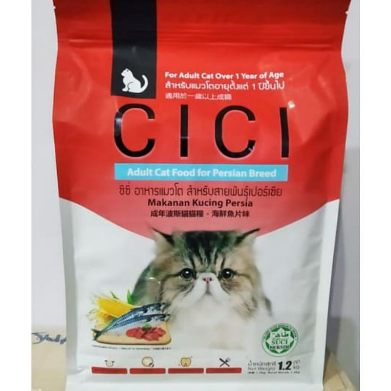 Makanan Kucing Cici Adult Persian 1,2kg | Cici Persian Cat food | dry food