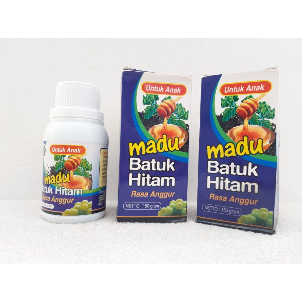 

Madu Batuk Hitam Untuk Anak Rasa Anggur & Mint plus Omega 3 6 dan 9