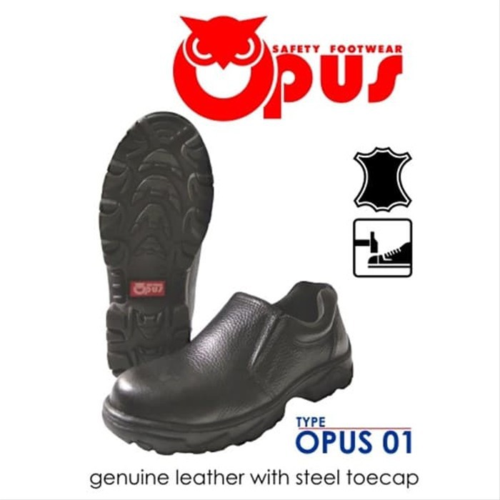 Sepatu Safety Merk OPUS 01 Original Sepatu pria OPUS