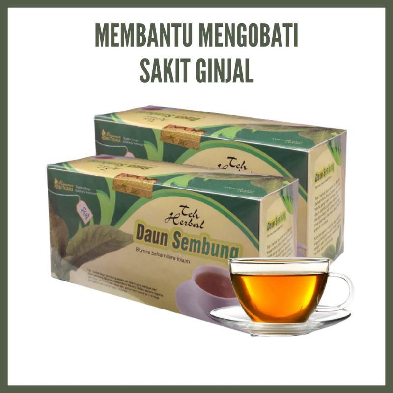 

teh daun sembung original tazakka pereda nyeri alami tanpa efek samping berkualitas isi 20 kantong