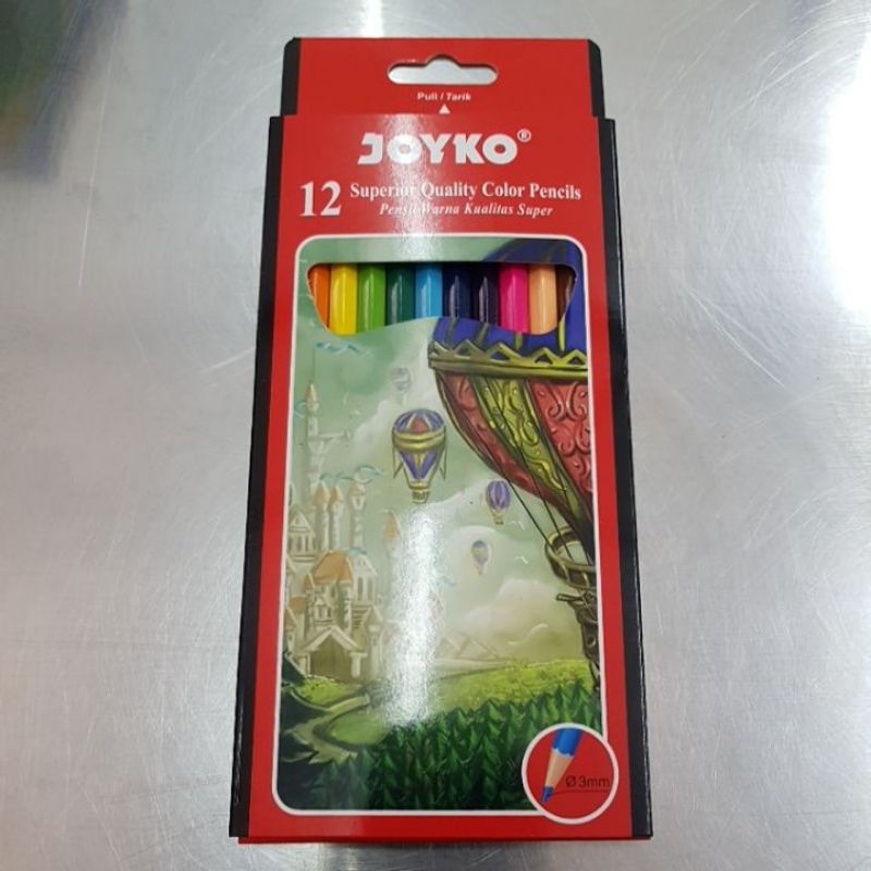 

Pensil Warna Joyko 12 warna CP 100 (SET)