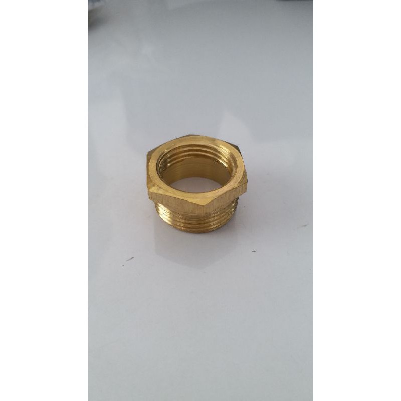 verlop ring 1/2 x 3/4 kuningan