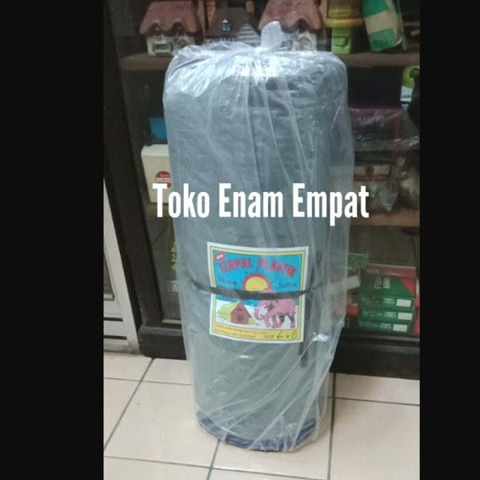 Terpal cap gajah tebal A3 ukuran 6 x 8 meter