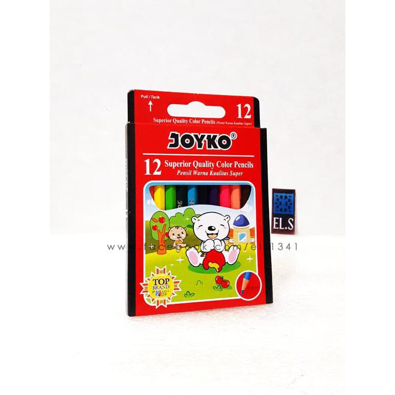 

Sale!! Joyko Pensil Warna Set 12 Pendek Terbaru