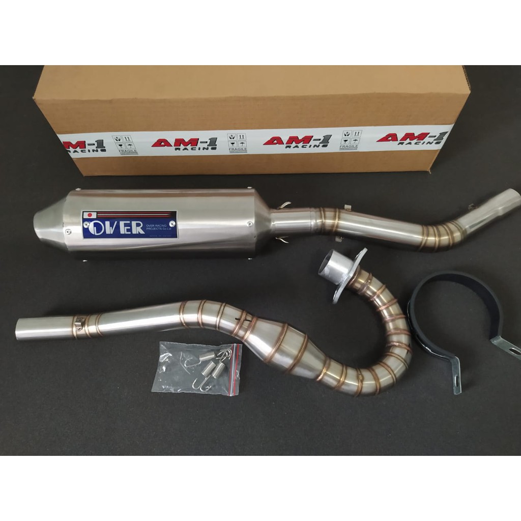 Knalpot Racing Full Cacing Over Japan Klx 150 S L G BF Dtracker Crf 150 L Crf150 Wr 155 Wr155 Klx150