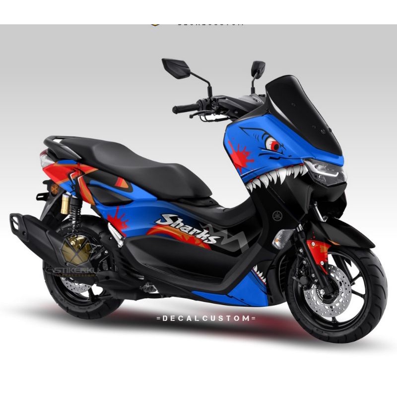 Decal new nmax 2020 full body Striping motor nmax 2020 full motif Stiker nmax variasi
