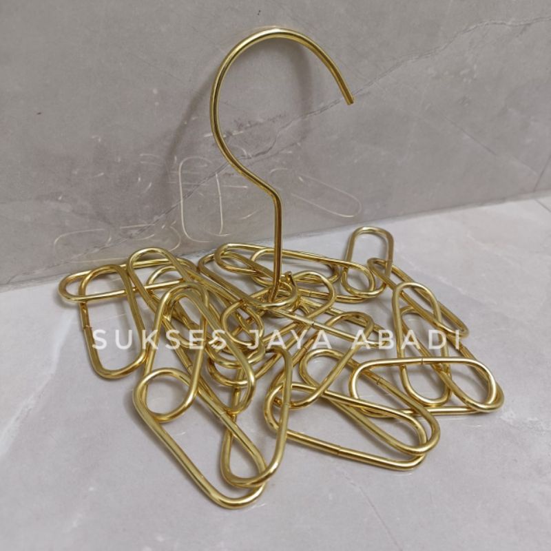 Hanger Rantai / Rantai Hanger Gold / Rantai Gold / Sambungan Hanger Setelan / Setelan Hanger