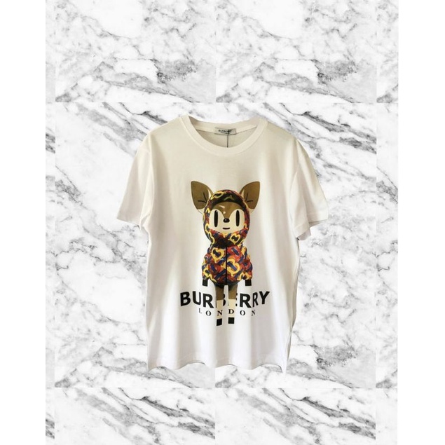 KAOS T SHIRT BURBERRY PAKAIAN PRIA WANITA MURAH BAJU UNISAX BURBERRY AUTHENTIC TEE