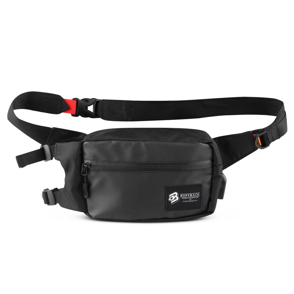 Waistbag Waterproof Usb Buffback Velcro.