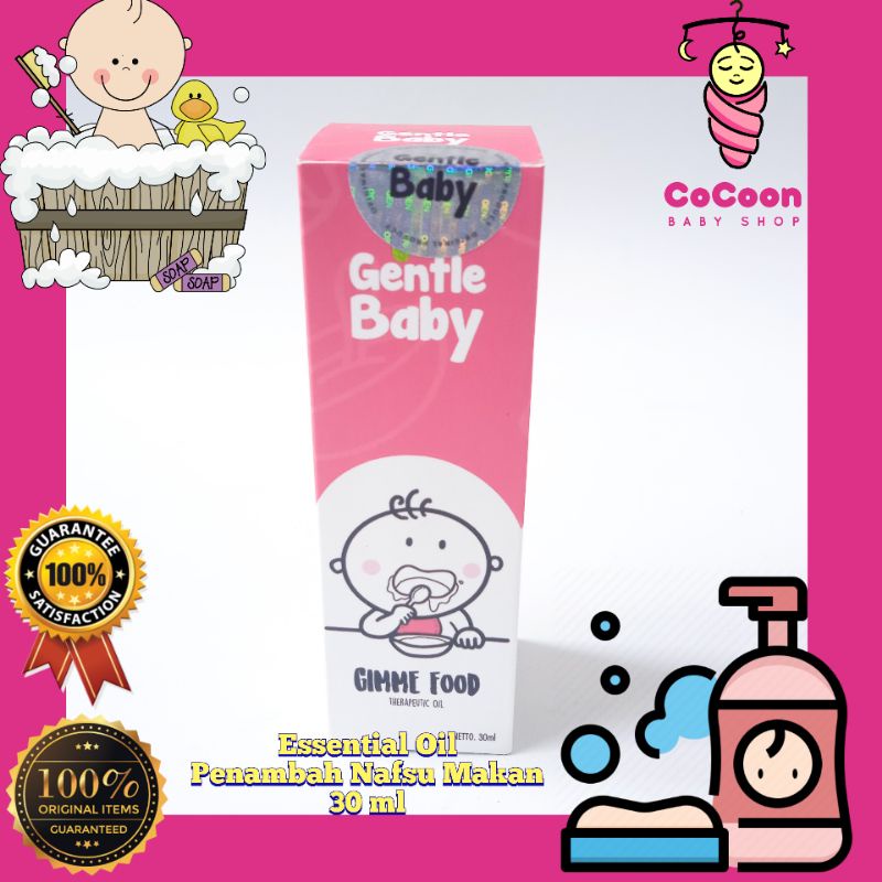 Esensial Oil Bayi Penambah Nafsu Makan Gentle Baby Gimme Food 30 ml