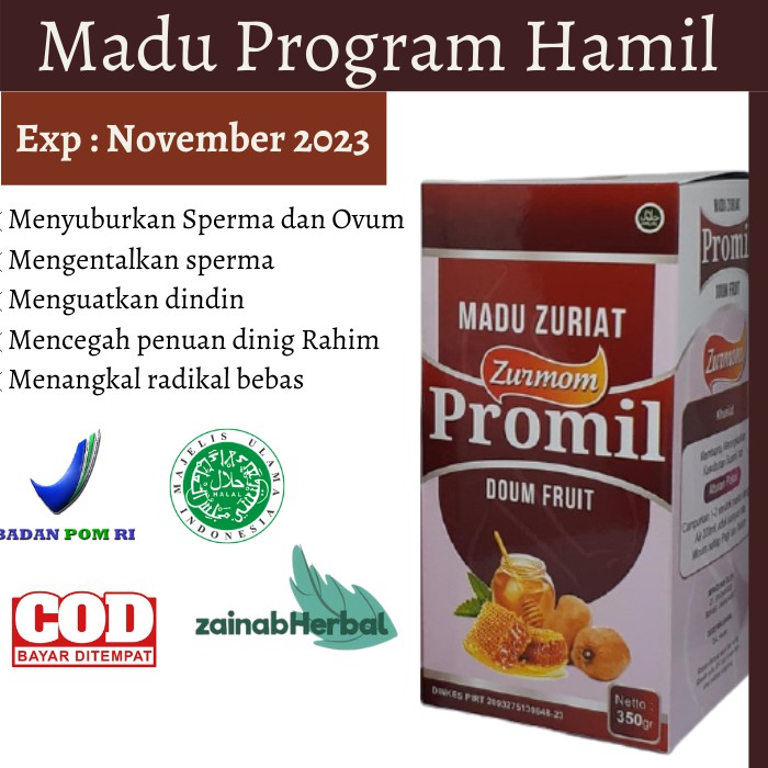 Obat Promil Paling Ampuh Suami Istri Kesuburan Pria Wanita, Penyubur Kandungan Agar Cepat Hamil BPOM