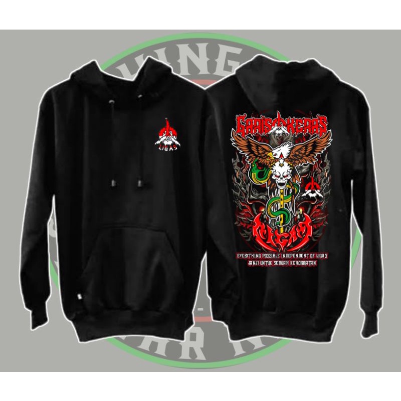 HOODIE LIGAS- GARIS KERAS