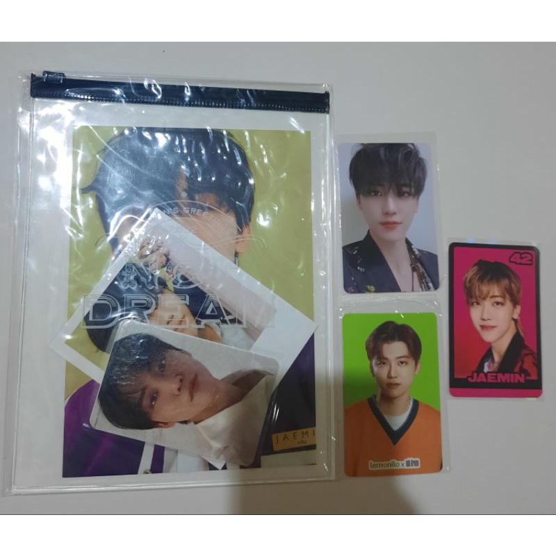 NCT DREAM PC JAEMIN CHILLING, PC JAEMIN KONSEP TC B VER PINK, PHOTOPACK SG22 JAEMIN SEALED, JAEMIN L