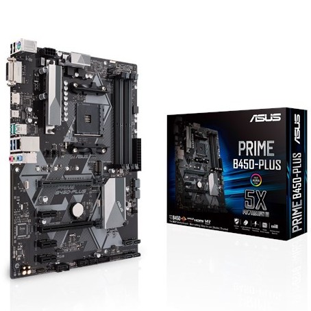 ASUS PRIME B450-PLUS AM4 ATX MOTHERBOARD AMD