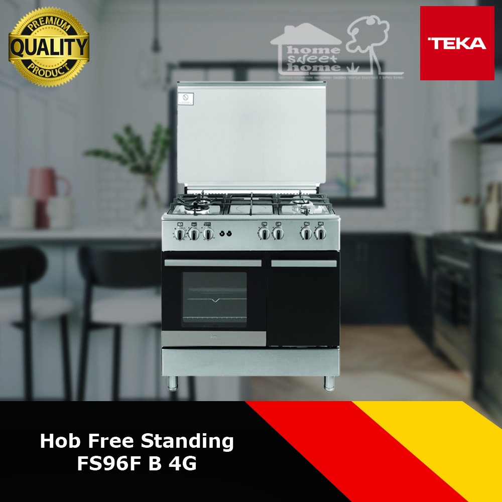 Teka Freestanding Cooker FS96F 4G Stainless Steel