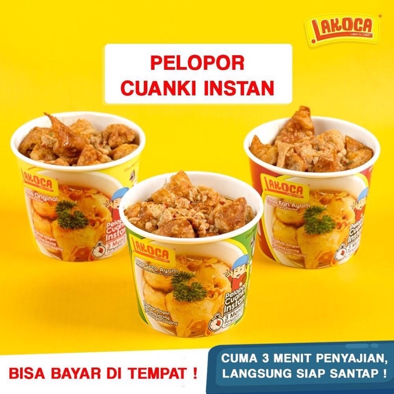 

Cuanki Instan Kuah Lakoca Tinggal Seduh Oleh Oleh Khas Bandung (45gr)