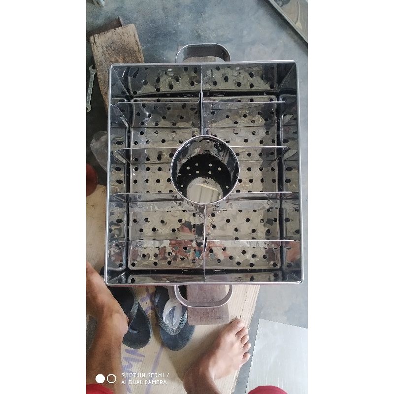 dandang bakso sekat 10 ukuran 35×30×30 bonus saringan
