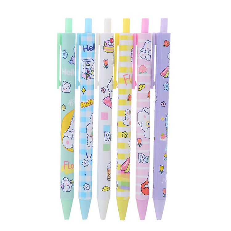PULPEN GEL MEKANIK LITTLE BEAR / PULPEN MEKANIK UNIK / PULPEN AIR MEKANIK FS-6