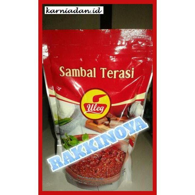 

Aneka-Sambal- Sambal Terasi Uleg 500 Gr -Pedeeeeeezzzzzzz.