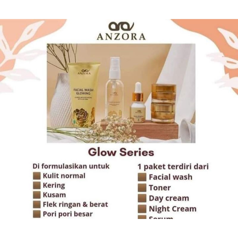 AZORA SKINCARE /PAKET GLOW/PAKET ACNE/DROPSHIP