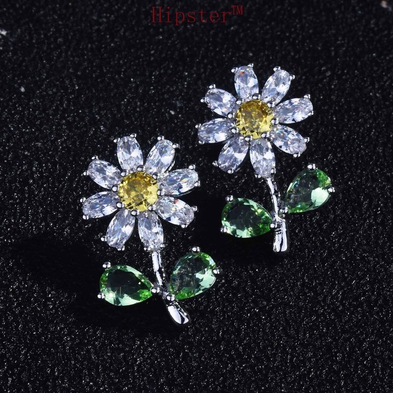 Fashion Luxury Moissanite Earrings Earrings