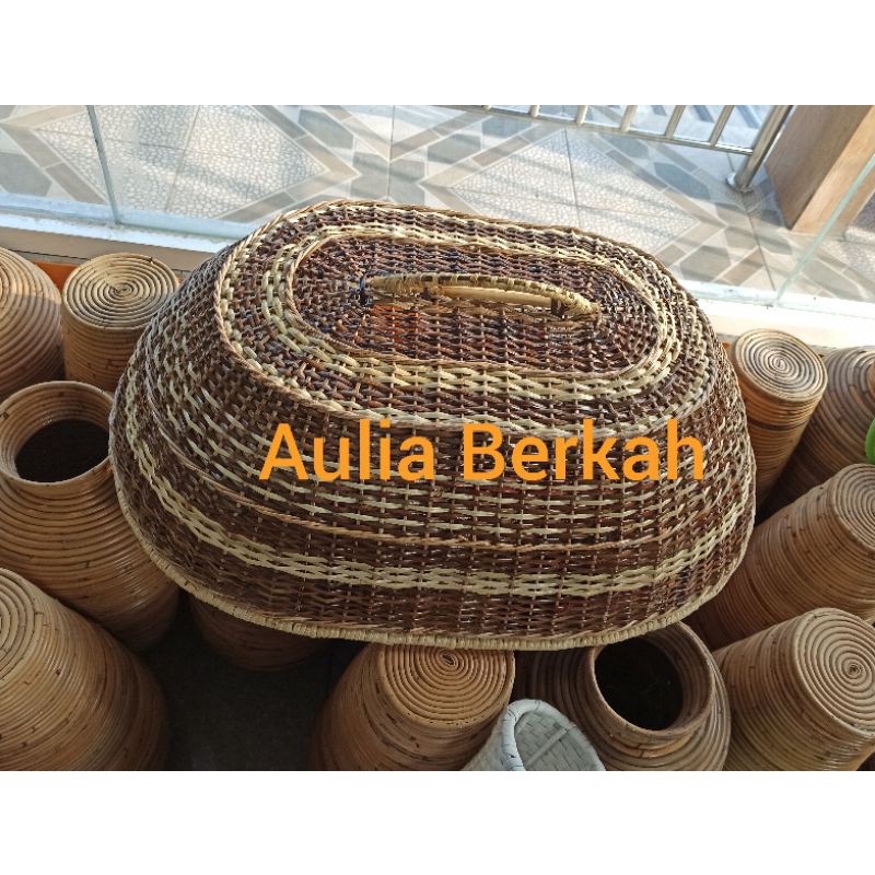 Jual Tudung Saji Rotan Termurah Saji Kulit Rotan Jumbo Mengkilap Shopee Indonesia