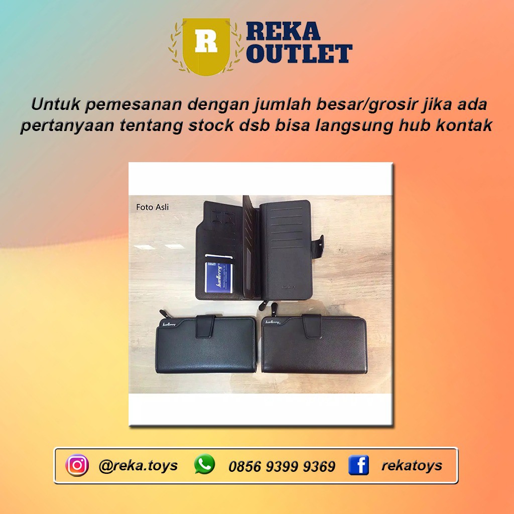 dompet panjang lipat pria wanita