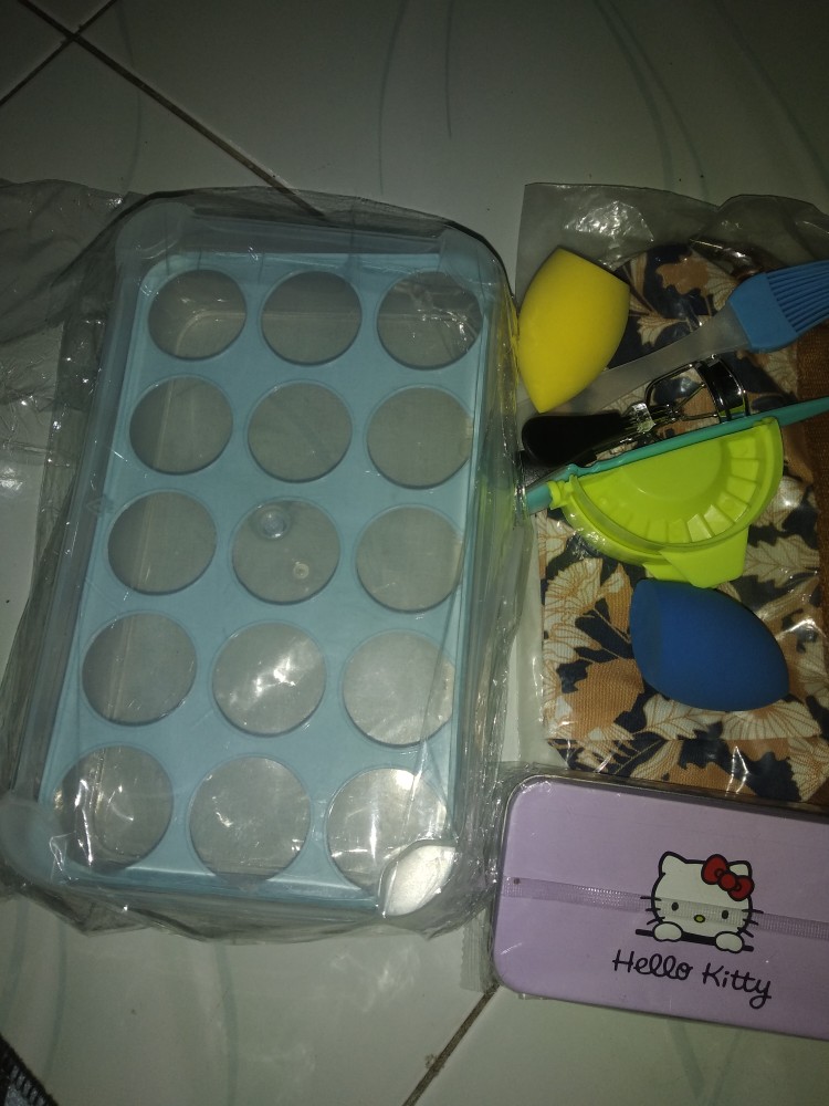 Jhdp51 Kotak Penyimpanan Telur Murah Transparant 15 Sekat Egg Box Organizer Tempat Organiser Telur