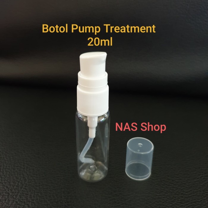Make-Up-Kemasan- Botol Pump Treatment 20Ml / Botol Serum / Botol Sabun -Kemasan-Make-Up.