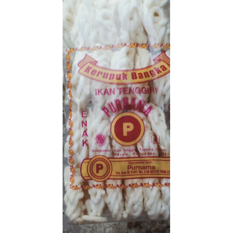 

Kerupuk Bangka Ikan Tenggiri
