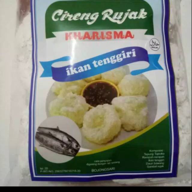 

Cireng Rujak Kharisma Rasa Ikan Tenggiri