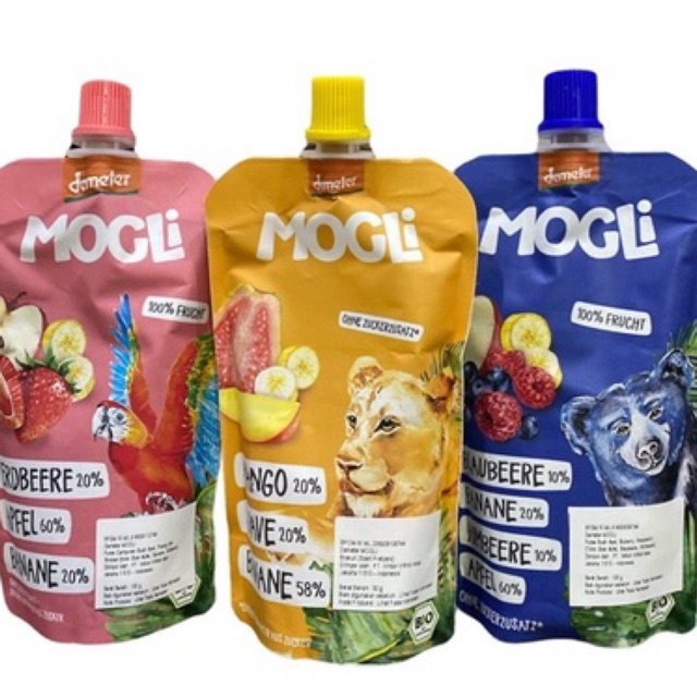 Mogli Organic Juice Drinks 120g