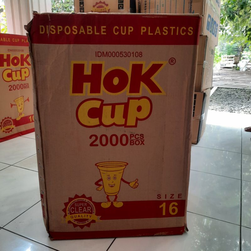 cup gelas hok 10oz/ cup gelas hok 12 oz/ GC Best seller 16 oz/ cup gelas 14oz termurah