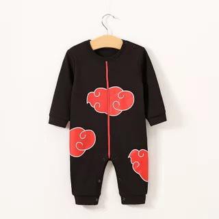 [COD jumper bayi motif AKATSUKI NARUTO / jumper lengan panjang anak laki-laki 0-2 tahun BA-252/Babylovanta