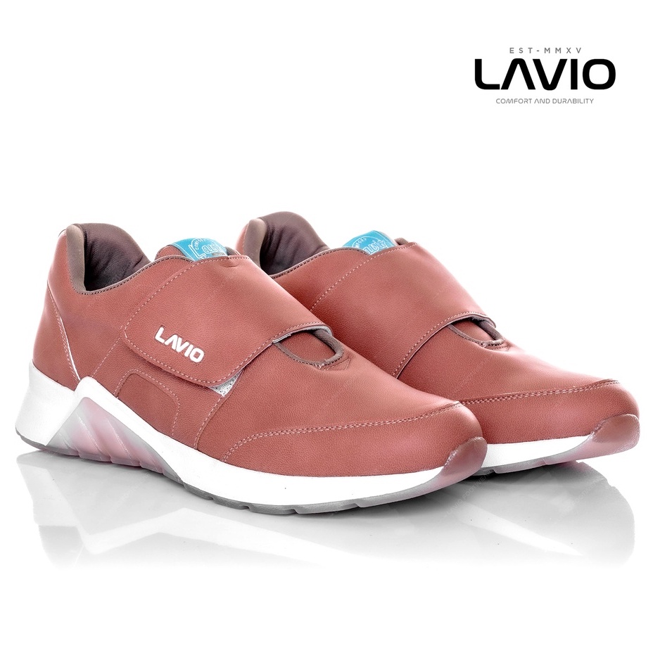 Sepatu Sneakers Wanita Kasual Velcro Original Lavio Danisa