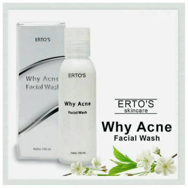 [ORI] Why Acne Facial Wash Membersihkan Kulit Wajah yang Berjerawat dari Sisa Kotoran l BPOM