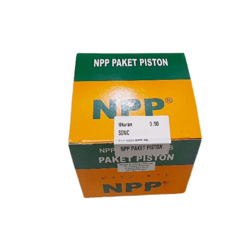 PISTON KIT SONIC CS1 CS 1 OS ukuran 0.50 NPP paket piston untuk sonic cs 1