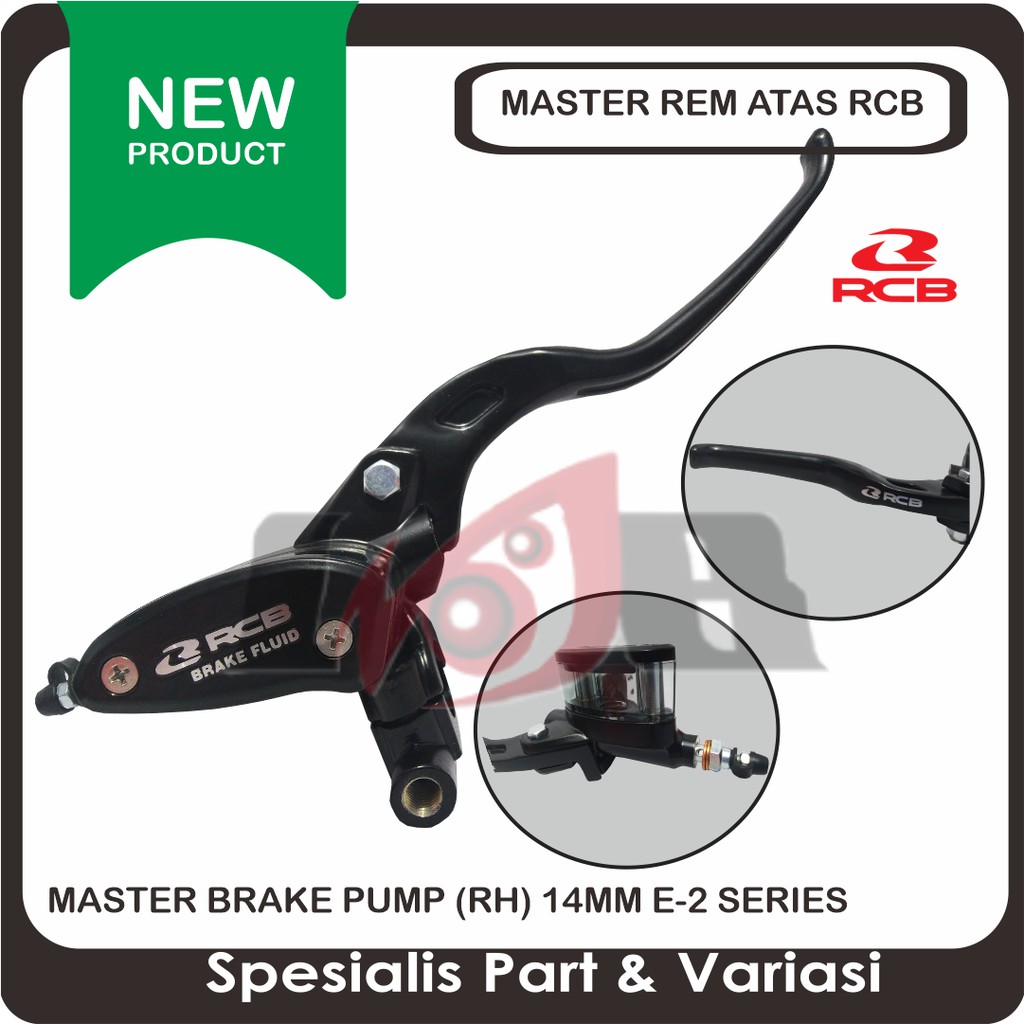 Master Rem Atas RCB Handel Kanan Depan Kit Set Universal Racing Boy RH