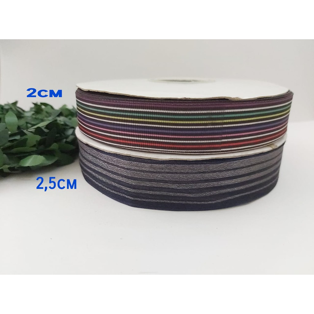 Pita polyester grosgrain 7/8'' (2cm) /1'' (2,5cm)