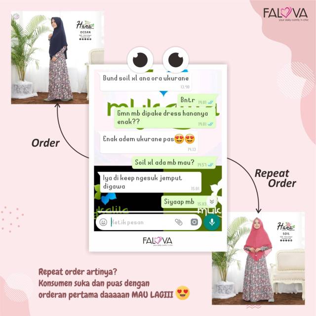 Gamis Rayon Twill by Falova