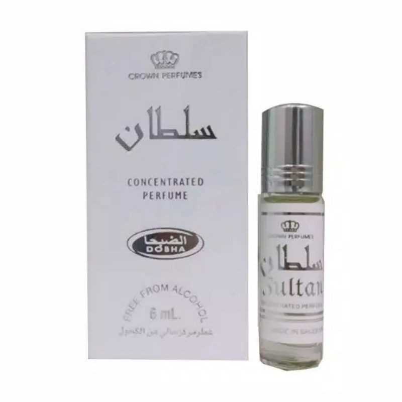 SULTON Dobha 6ml - MINYAK WANGI - PARFUM DOBHA SULTON - SULTAN DOBHA ROLL ON - 6ML NON ALKOHOL