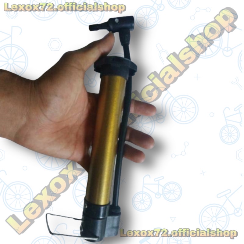 Pompa ban sepeda mini portable